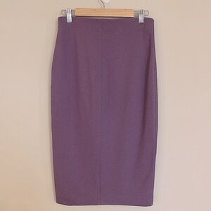 Wilfred Purple Pencil Skirt